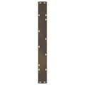 Miniatyrbilde 7 av 11: vidaXL Spisebordben V-formet 2 stk naturstål 70 x (72-73,3) cm stål