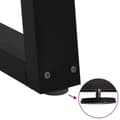 Pikkukuva 9 / 10: vidaXL Sohvapöydän jalat V-muotoiset 2 kpl musta 40x(30-31,3) cm teräs