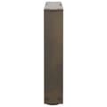 Miniatyrbilde 6 av 11: vidaXL Salongbordben V-formet 2 stk naturstål 40x(30-31,3) cm stål
