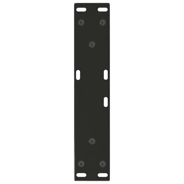 vidaXL Matbordsben V-formade 2 st svart 40x(30-31,3) cm stål