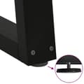 Pikkukuva 9 / 10: vidaXL Sohvapöydän jalat V-muotoiset 2 kpl musta 70x(30-31,3) cm teräs