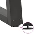 Pikkukuva 9 / 10: vidaXL Sohvapöydän jalat V-muotoiset 2 kpl antrasiitti 40x(30-31,3) cm teräs