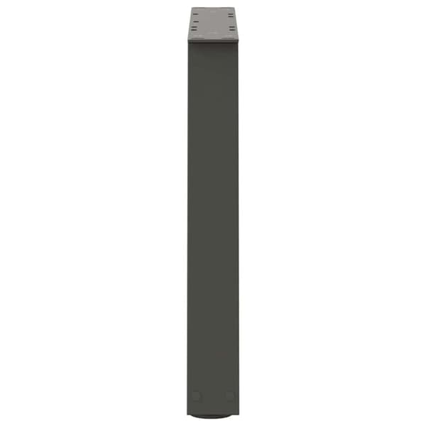 vidaXL Sohvapöydän jalat V-muotoiset 2 kpl antrasiitti 70x(42-43,3) cm teräs