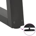 Pikkukuva 9 / 10: vidaXL Sohvapöydän jalat V-muotoiset 2 kpl antrasiitti 70x(42-43,3) cm teräs