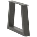 Miniatyrbilde 4 av 10: vidaXL Salongbordben V-formet 2 stk antrasitt 30x(30-31,3) cm stål