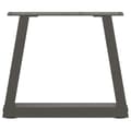 Miniatyrbilde 5 av 10: vidaXL Salongbordben V-formet 2 stk antrasitt 30x(30-31,3) cm stål