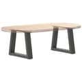 Miniatyrbilde 8 av 10: vidaXL Salongbordben V-formet 2 stk antrasitt 30x(30-31,3) cm stål