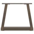 Miniatyrbilde 5 av 11: vidaXL Salongbordben V-formet 2 stk naturstål 40x(30-31,3) cm stål