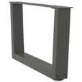 Miniatyrbilde 4 av 10: vidaXL Salongbordben V-formet 2 stk antrasitt 60 x (30-31,3) cm stål