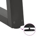 Pikkukuva 9 / 10: vidaXL Ruokapöydän jalat V-muotoiset 3 kpl antrasiitti 100x(72-73,3) cm teräs