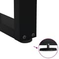 Pikkukuva 9 / 10: vidaXL Sohvapöydän jalat V-muotoiset 2 kpl musta 40x(30-31,3) cm teräs