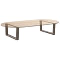 Miniatyrbillede 7 af 10: vidaXL Spisebordsben V-form 2 stk naturstål 70x(30-31,3) cm stål