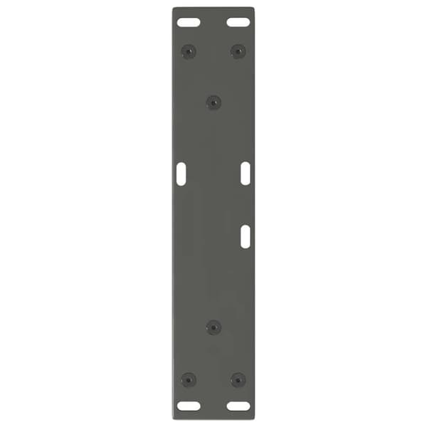 vidaXL Matbordsben V-formade 2 st antracit 40x(30-31,3) cm stål