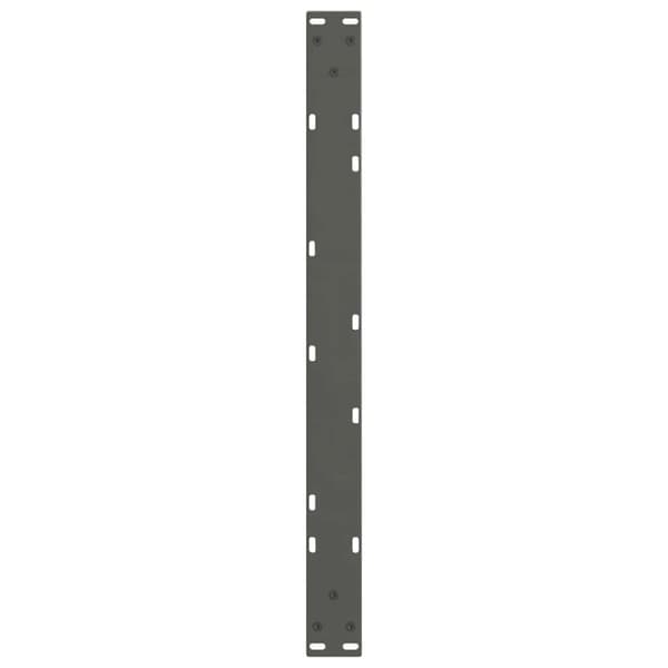 vidaXL Matbordsben V-formade 2 st antracit 70x(30-31,3) cm stål