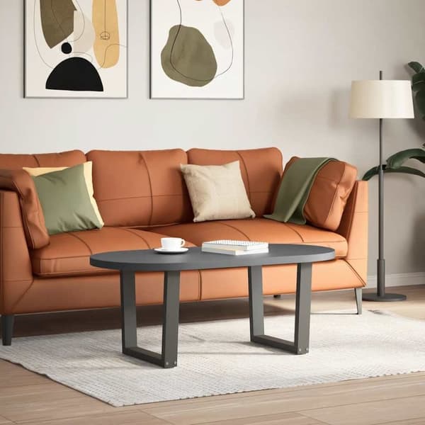 vidaXL Ruokapöydän jalat V-muotoinen 2 kpl Antrasiitti 50x(42-43,3) cm