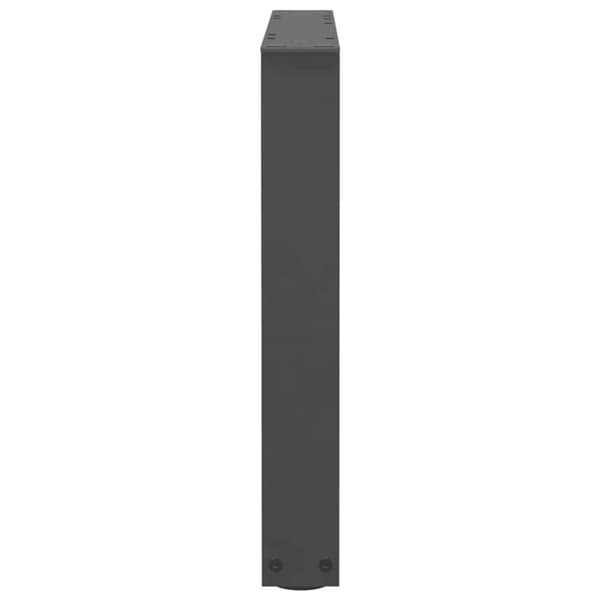 vidaXL Salongbordben V-formet 2 stk antrasitt 60 x (42-43,3) cm stål