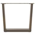 Miniatyrbilde 3 av 11: vidaXL Salongbordben V-formet 2 stk naturstål 60 x (42-43,3) cm stål