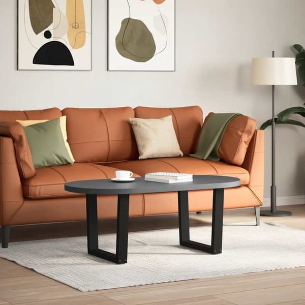vidaXL Matbordsben V-formade 2 st svart 50x(42-43,3) cm stål