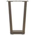 Miniatyrbilde 5 av 11: vidaXL Salongbordben V-formet 2 stk naturstål 38 x (42-43,3) cm stål