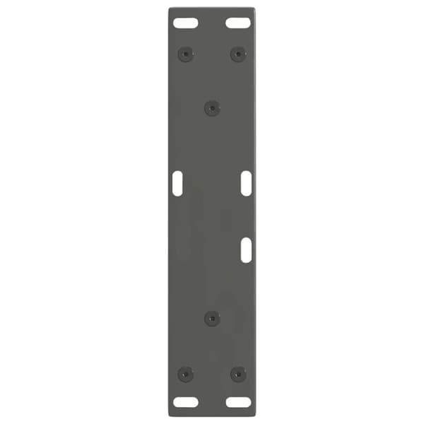 vidaXL Matbordsben V-formade 2 st antracit 38x(42-43,3) cm stål