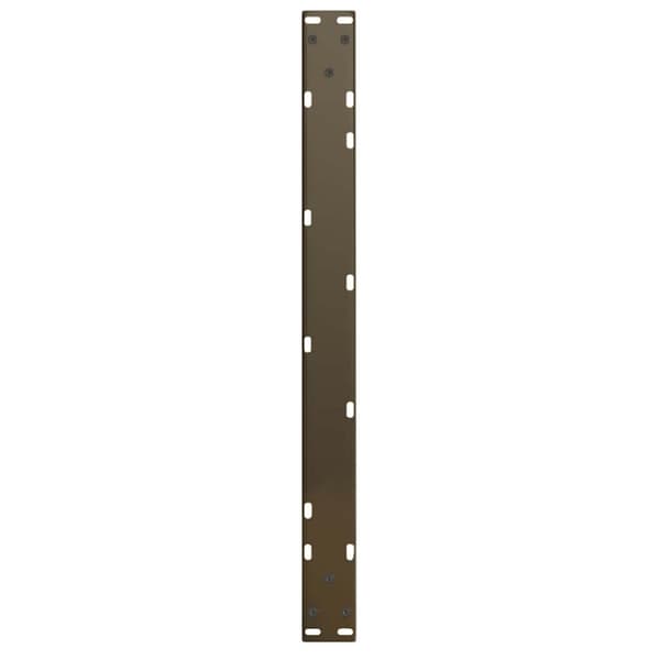 vidaXL Matbordsben V-formade 2 st naturstål 70x(42-43,3) cm stål