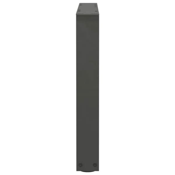 vidaXL Ruokapöydän jalat V-muoto 2 kpl Antrasiitti 60x(42-43,3) cm