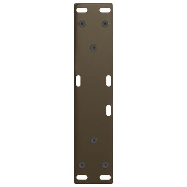 vidaXL Ruokapöydän jalat V-muoto 2 kpl Luonnonteräs 38x(42-43,3) cm