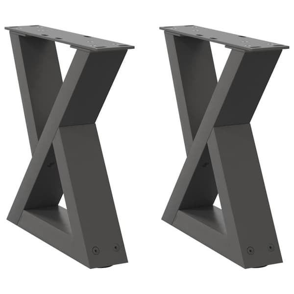 Soffbordsben 2 st antracit 40x(30-31,3) cm stål
