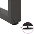 Pikkukuva 9 / 10: vidaXL Ruokapöydän jalat V-muotoiset 2 kpl antrasiitti 90x(72-73,3) cm teräs