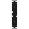 Pikkukuva 7 / 10: vidaXL Sohvapöydän jalat 2 kpl musta 30x(30-31,3) cm teräs
