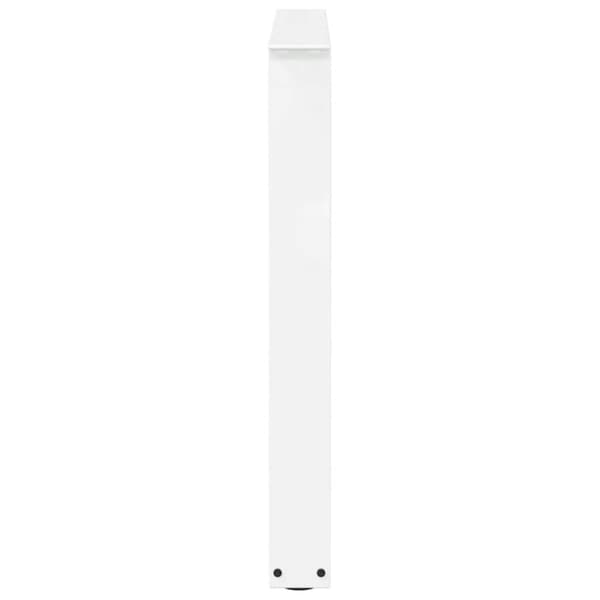 vidaXL Ruokapöydän jalat V-muotoinen 3 kpl Valkoinen 80x(72-73,3) cm