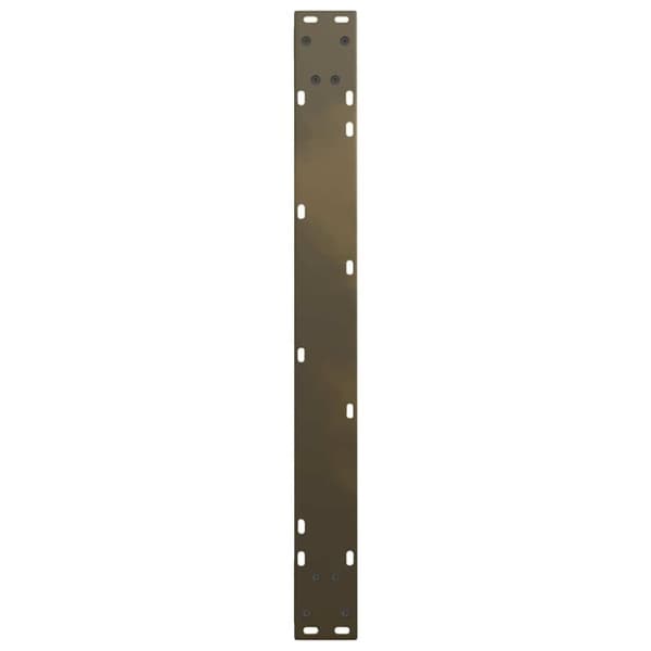 vidaXL Ruokapöydän jalat V-muoto 2 kpl Luonnonteräs 80x(72-73,3) cm