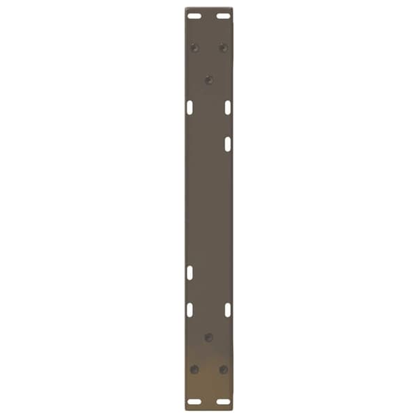 vidaXL Sohvapöydän jalat 2 kpl Natural Steel 50x(30-31,3) cm Teräs