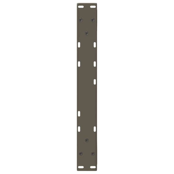vidaXL Sohvapöydän jalat 2 kpl Natural Steel 50x(42-43,3) cm Teräs