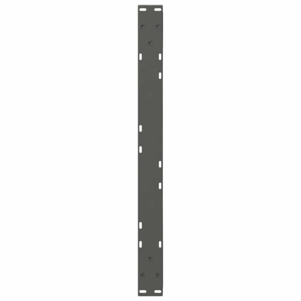 vidaXL Sohvapöydän jalat 2 kpl Antrasiitti 70x(30-31,3) cm Teräs