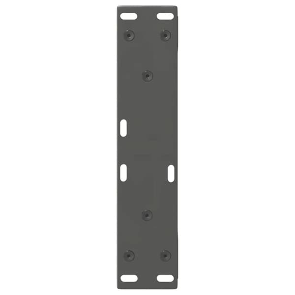vidaXL Sohvapöydän jalat 2 kpl antrasiitti 38x(42-43,3) cm teräs