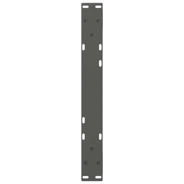 vidaXL Sohvapöydän jalat 2 kpl antrasiitti 60x(30-31,3) cm teräs