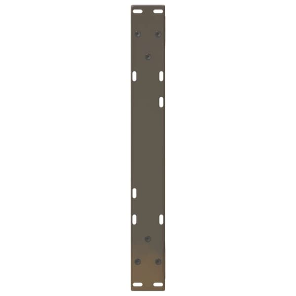 vidaXL Sohvapöydän jalat 2 kpl Luonnonvärinen teräs 60x(30-31,3) cm Teräs