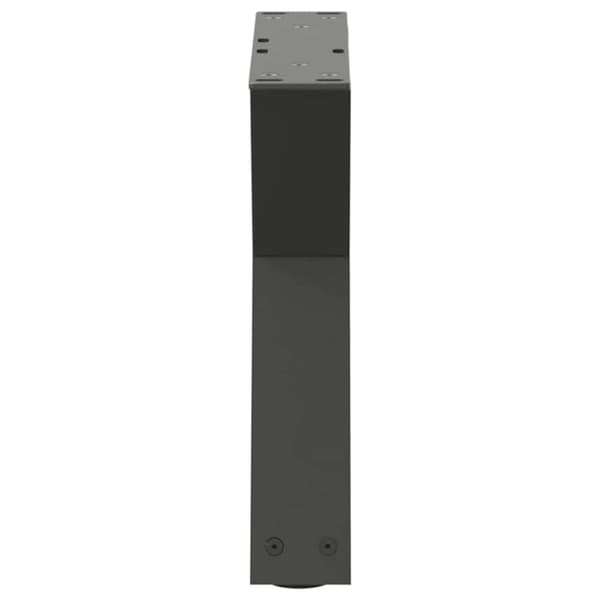 vidaXL Soffbordsben 2 st antracit 50x(30-31,3) cm stål