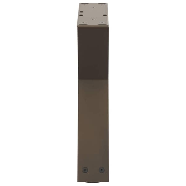 vidaXL Salongbordben 2 stk naturstål 40x(30-31,3) cm stål