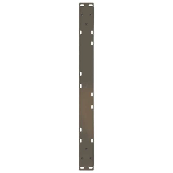 vidaXL Soffbordsben 2 st naturligt stål 70x(30-31,3) cm stål