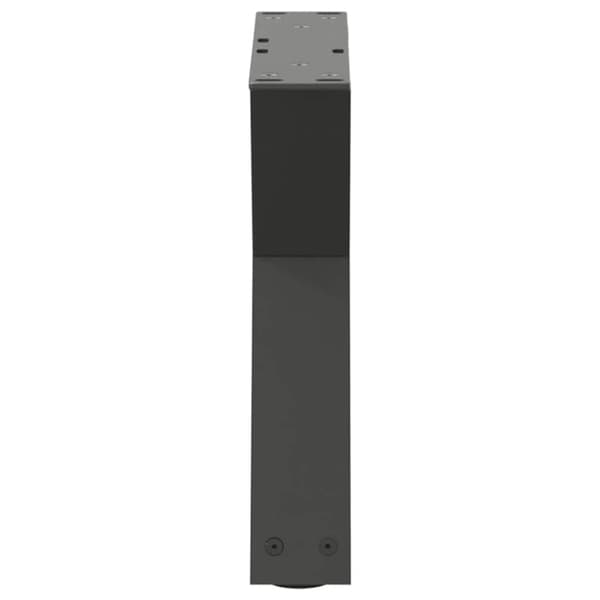 vidaXL Salongbordben 2 stk antrasitt 40x(30-31,3) cm stål
