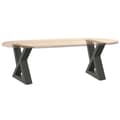 Miniatyrbilde 8 av 10: vidaXL Salongbordben 2 stk antrasitt 40x(30-31,3) cm stål