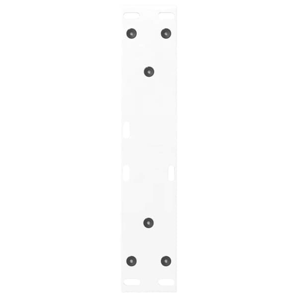 vidaXL Salongbordben 2 stk hvite 40x(30-31,3) cm stål