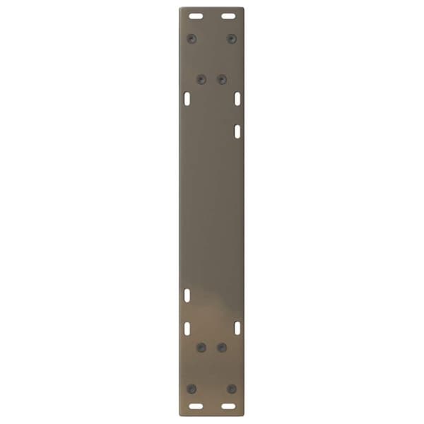 vidaXL Spisebordsben 2 stk Naturstål 50x(72-73,3) cm Stål