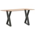 Miniatyrbillede 8 af 10: vidaXL Spisebordsben 2 stk Antracit 50x(72-73,3) cm Stål