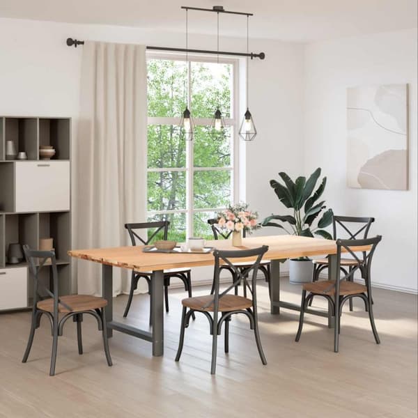 Soffbordsben antracit 2 st 100x(72-73) cm stål