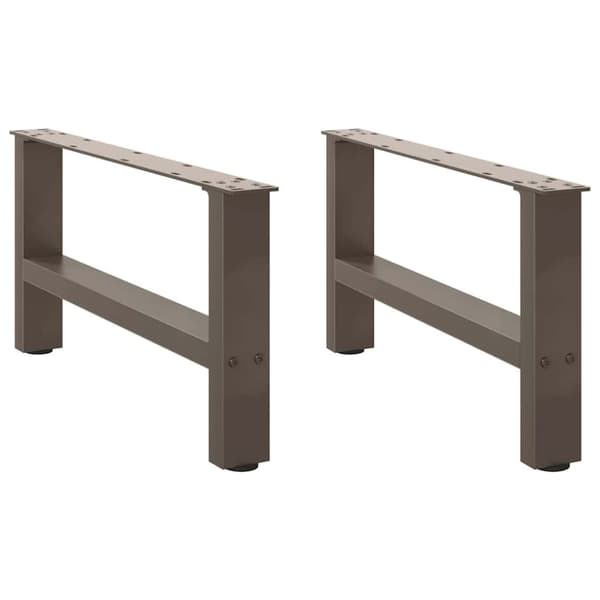 Soffbordsben naturstål 2 st 60x(30-31) cm stål
