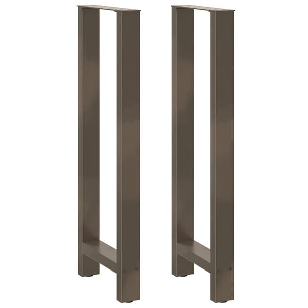 Soffbordsben naturstål 2 st 50x(110-111) cm stål