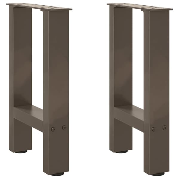 Soffbordsben naturstål 2 st 28x(42-43) cm stål